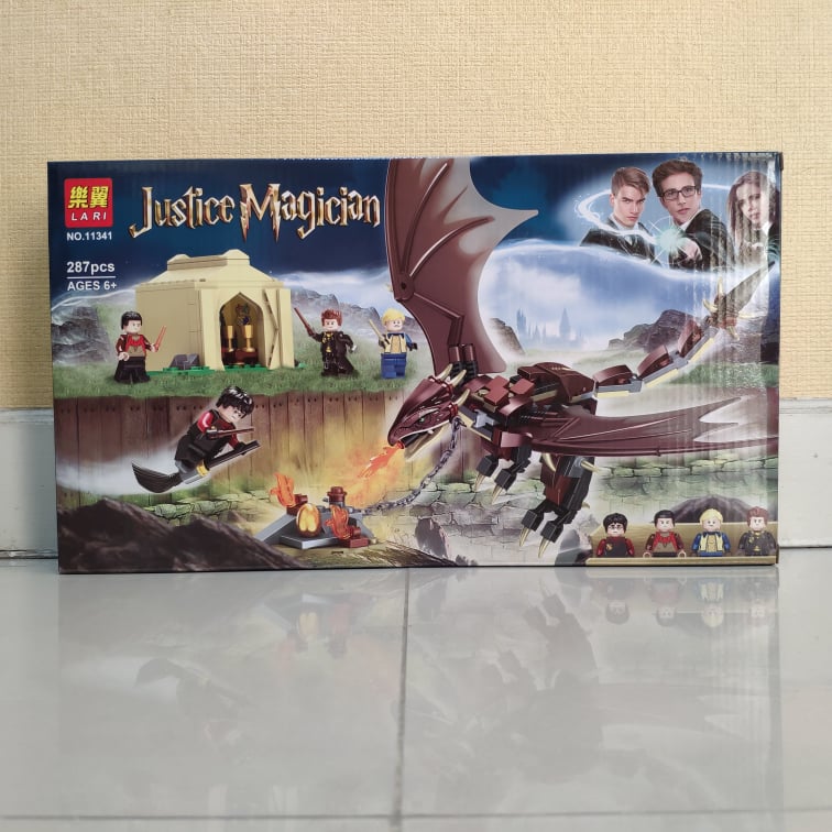 เลโก้จีน Lari 11341 ชุด Harry Potter hungarian horntail triwizard challenge