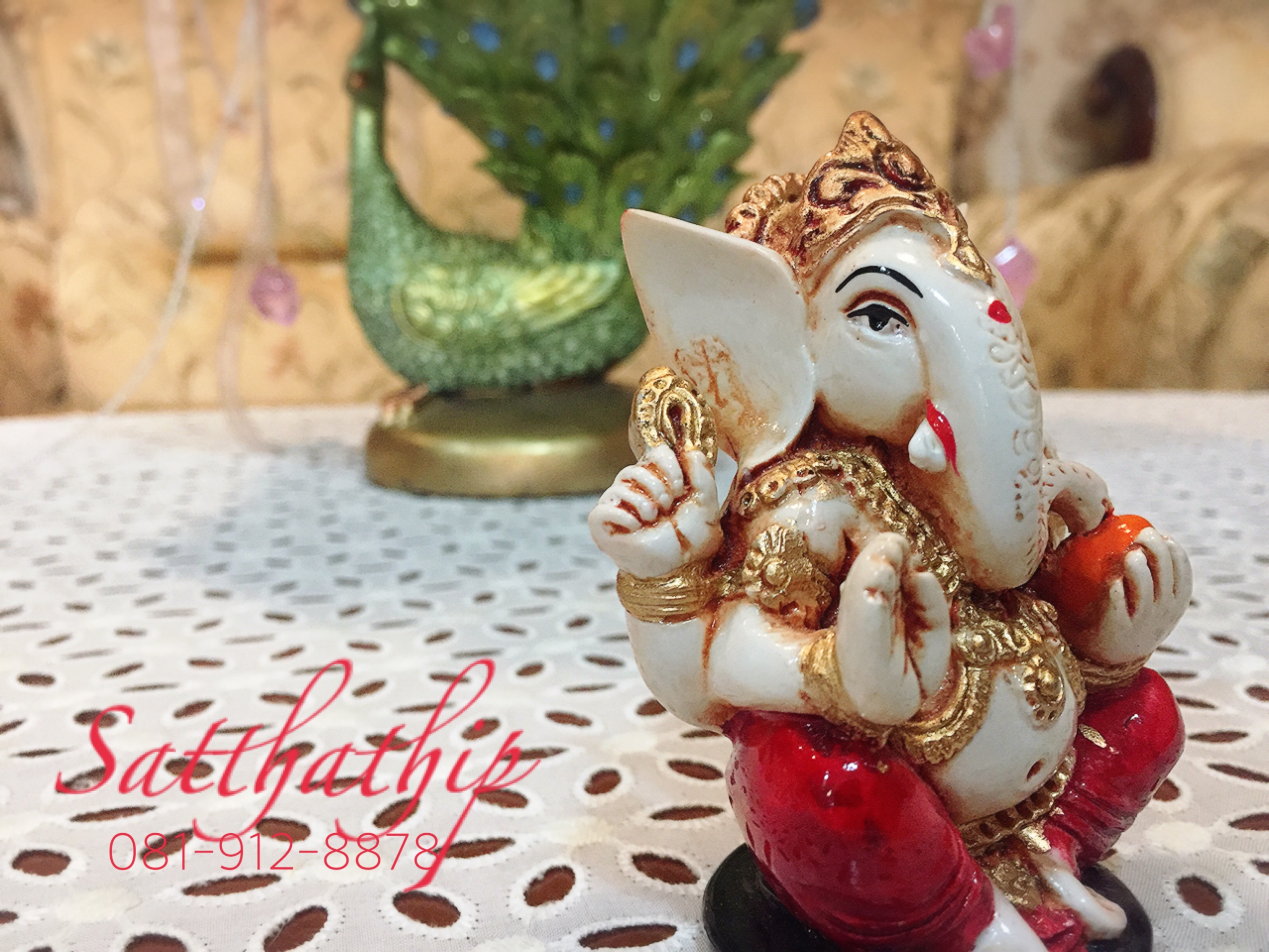 [สินค้าหมด - sold out***] พระพิฆเนศ ปางประทานพร (เซรามิก) - Ganesha: Lord of Success