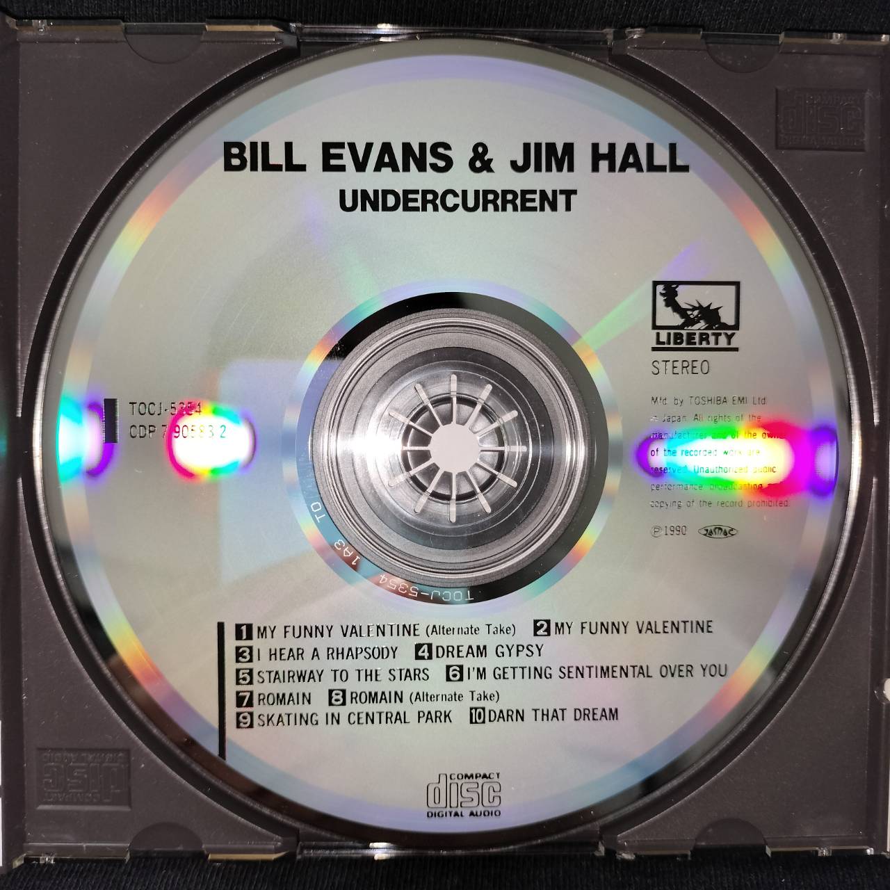 Bill Evans - Jim Hall – Undercurrent / JAPAN / แผ่นสวย / มี Obi