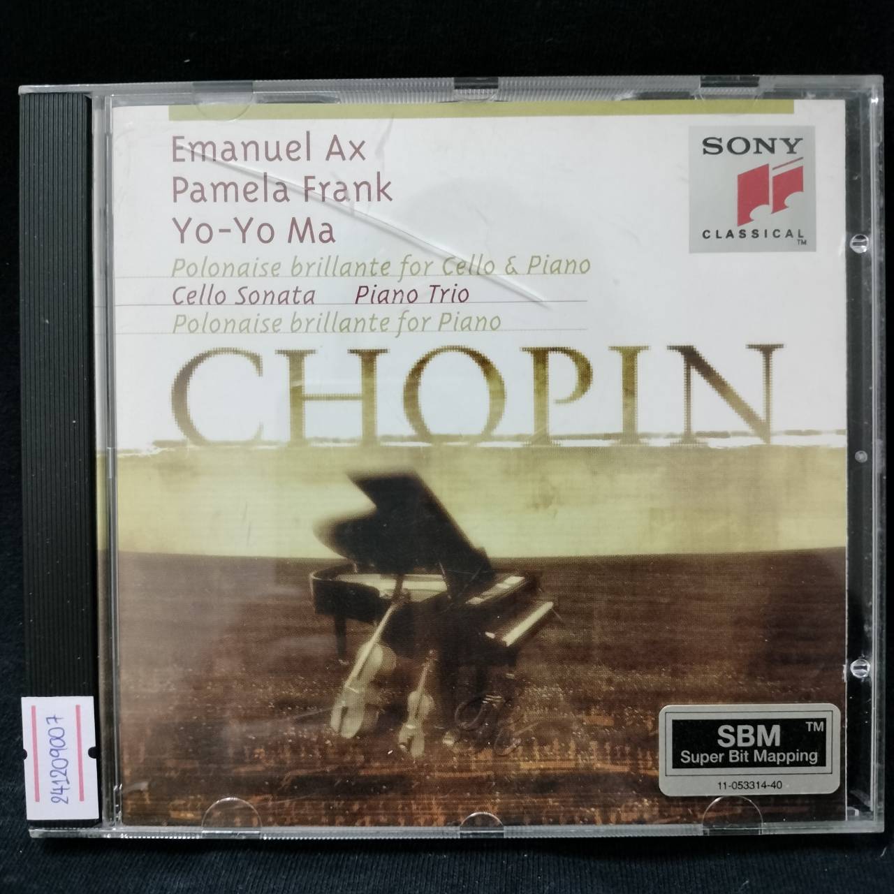 Chopin, Emanuel Ax, Pamela Frank, Yo-Yo Ma – Polonaise Brillante For Cello & Piano / Cello Sonata / Piano Trio / Polonaise Brillante For Piano / AUSTRIA / แผ่นสวย