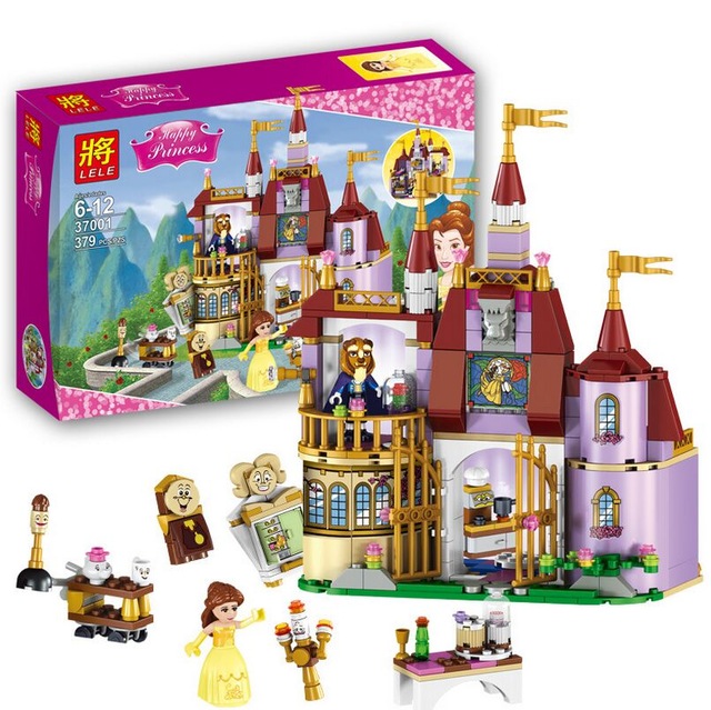 เลโก้จีน LELE 37001 ชุด Belle's Enchanted Castle