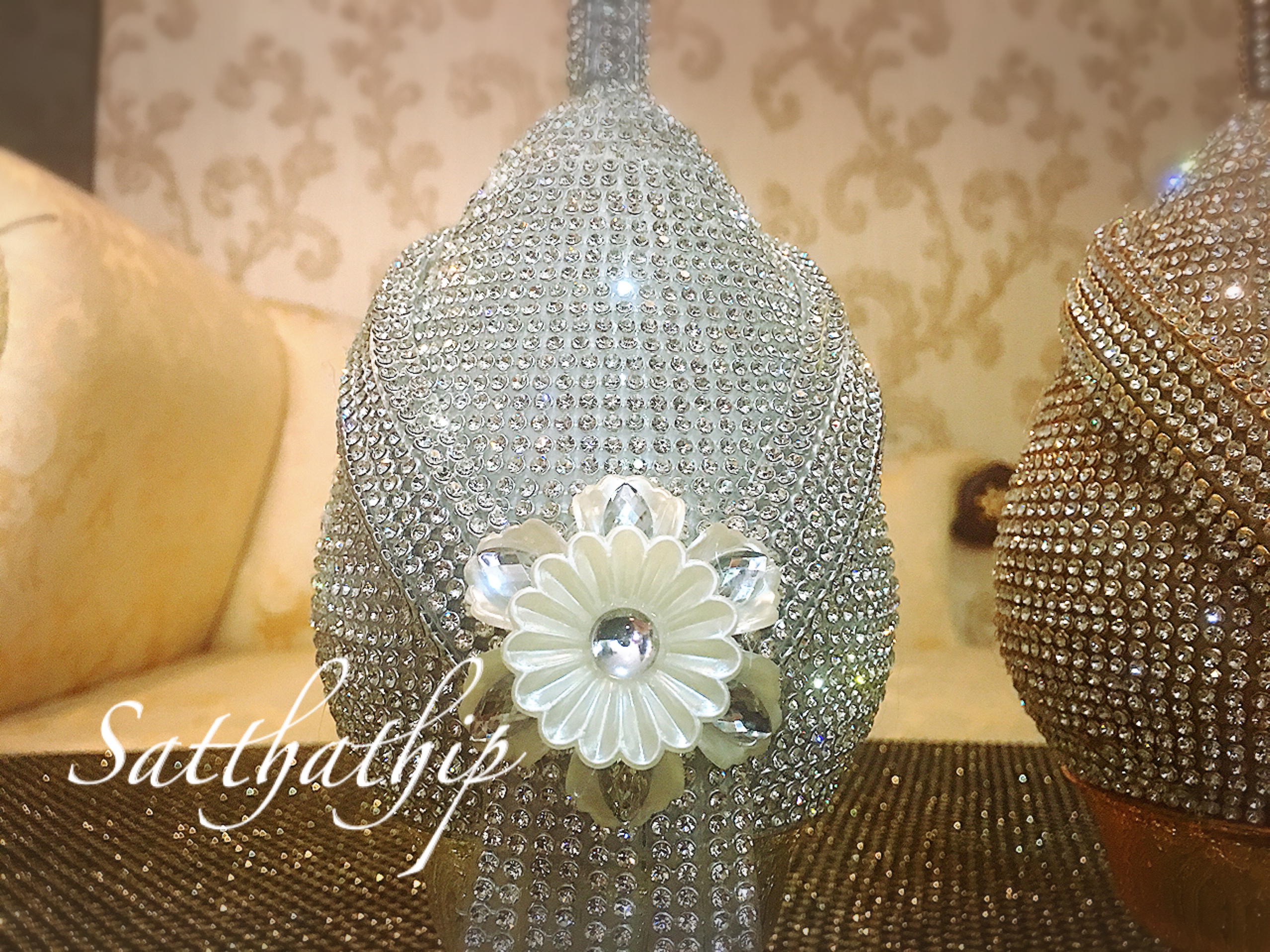 พานพุ่ม - พานพุ่มสักการะ - พานพุ่มเงินทอง - Phan bush