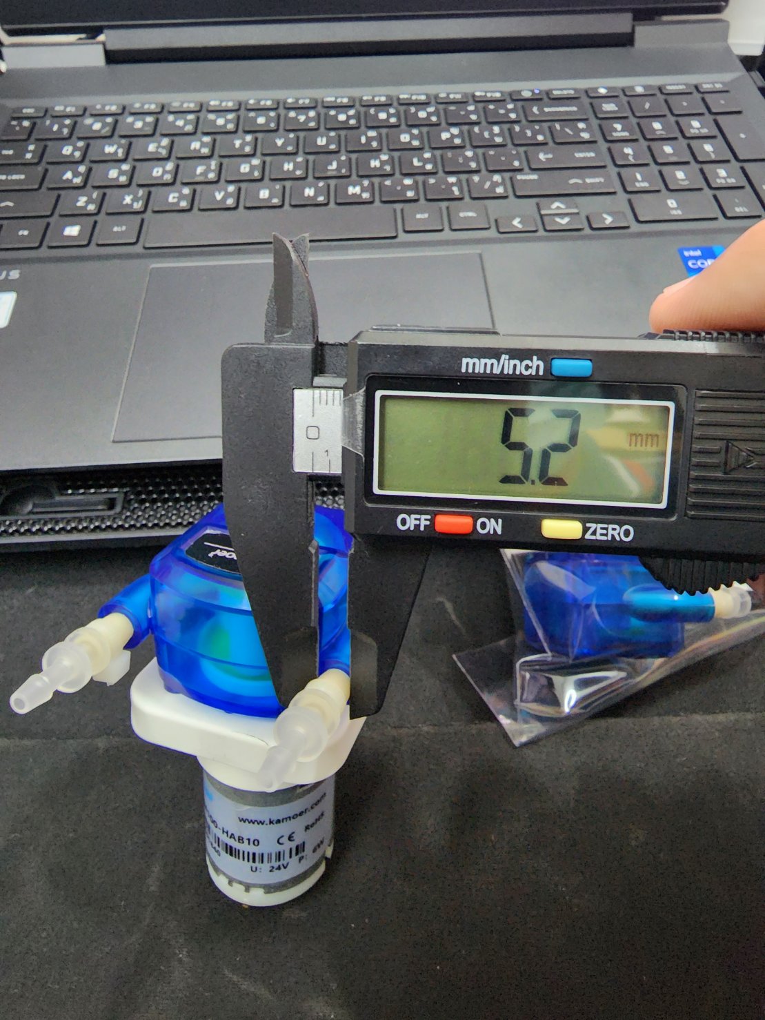 Kamoer Motor Peristaltic Dosing Pump ปั๊มปุ๋ย ปั๊มสารเคมี เกรดอุตสาหกรรม Dosing Liquid Transfer (KPHM100-HAB10) (24V6W)