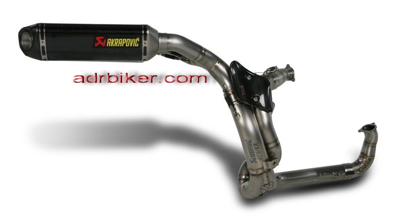 ท่อ Akrapovic สำหรับ 1198, 1098, 848 ทุกปี ทั้ง titanium และ carbon (For Exhibition only)