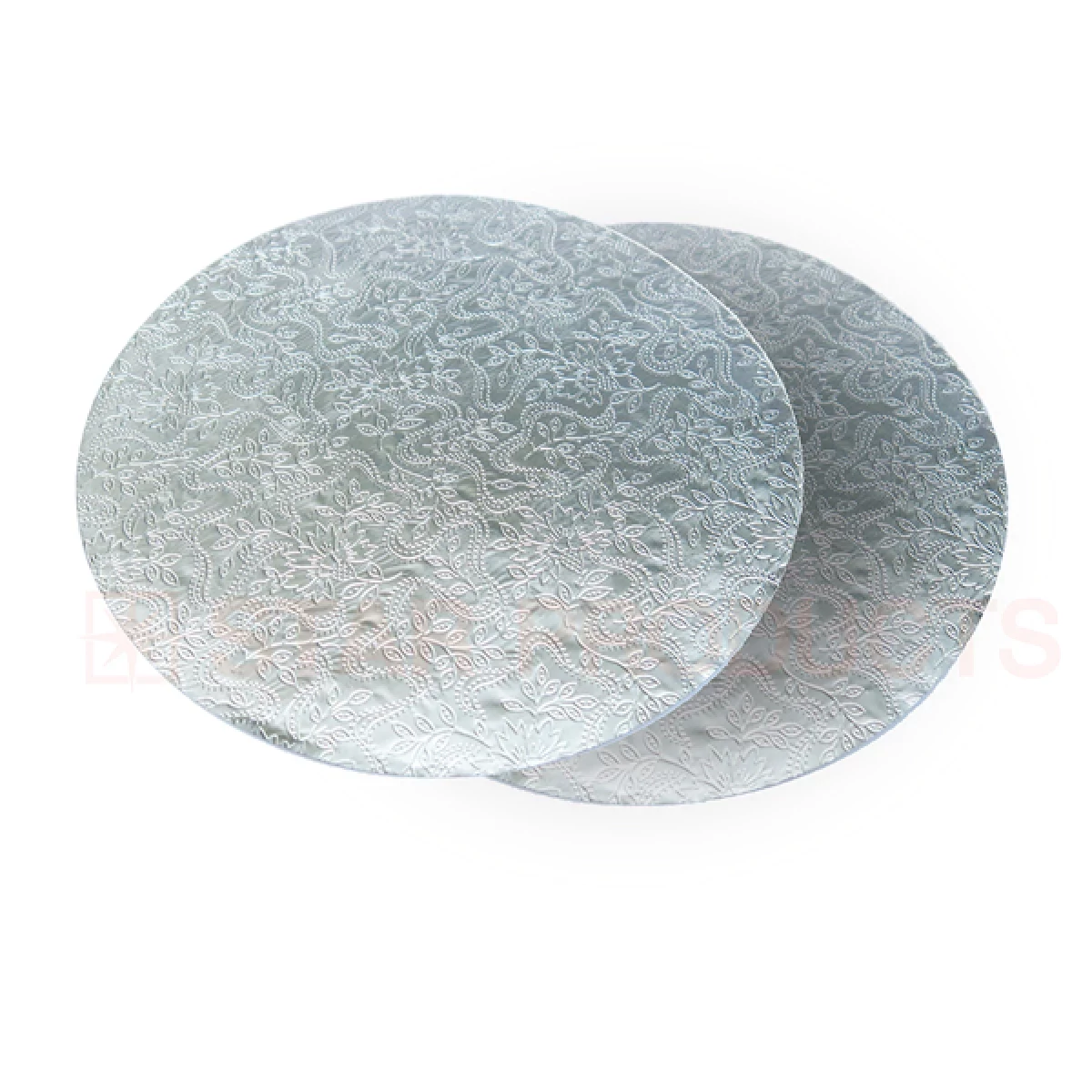 Cake Sheet C-130 แผ่นฟอยด์กลมรองเค้กชิ้น Star Products ขนาด 13 ซม. บรรจุ 100 แผ่น (09-9406)