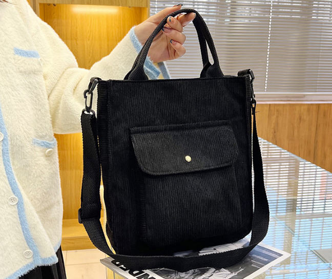 กระเป๋าผ้าลูกฟูก