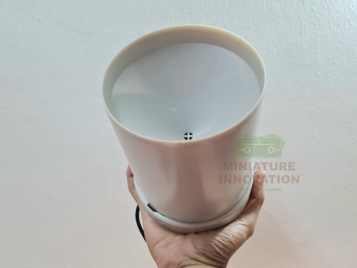 เซนเซอร์ปริมาณน้ำฝนแบบถัง Rainfall RS485 Mini tipping bucket rain gauge (พลาสติก สีเทา)