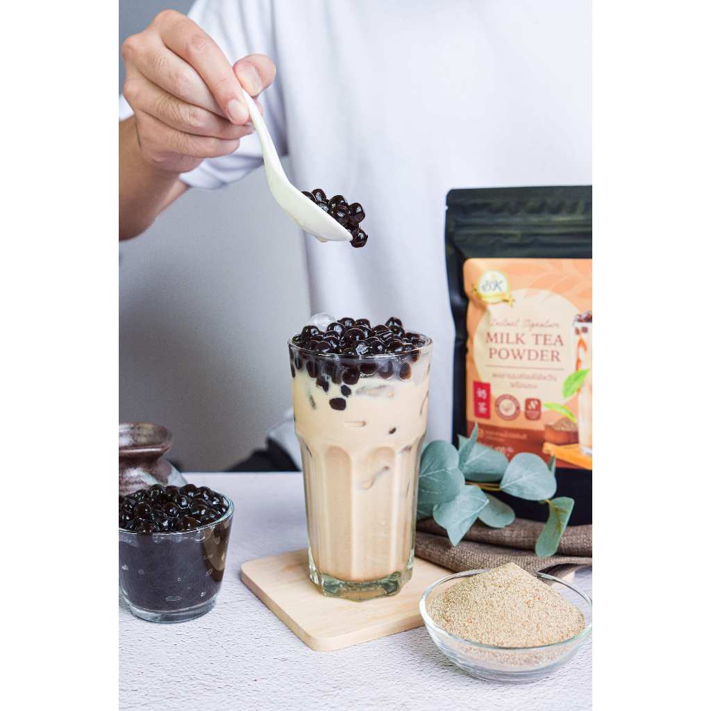ผงชานมไต้หวัน บรรจุ 400 กรัม ตรา BK Taiwan Milk Tea 400 g. (05-7741)