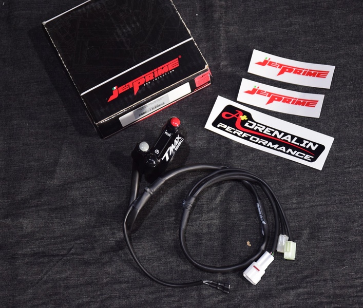 ๋Jetprime ปะกับสวิทช์ สำหรับ Tmax 560 ตรงรุ่นไม่ต้องแปลง อารมณ์ motoGP