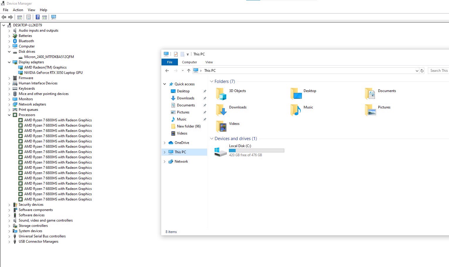 Asus ROG STRIX G17 G713RC-HX032W (ECLIPSE GRAY)