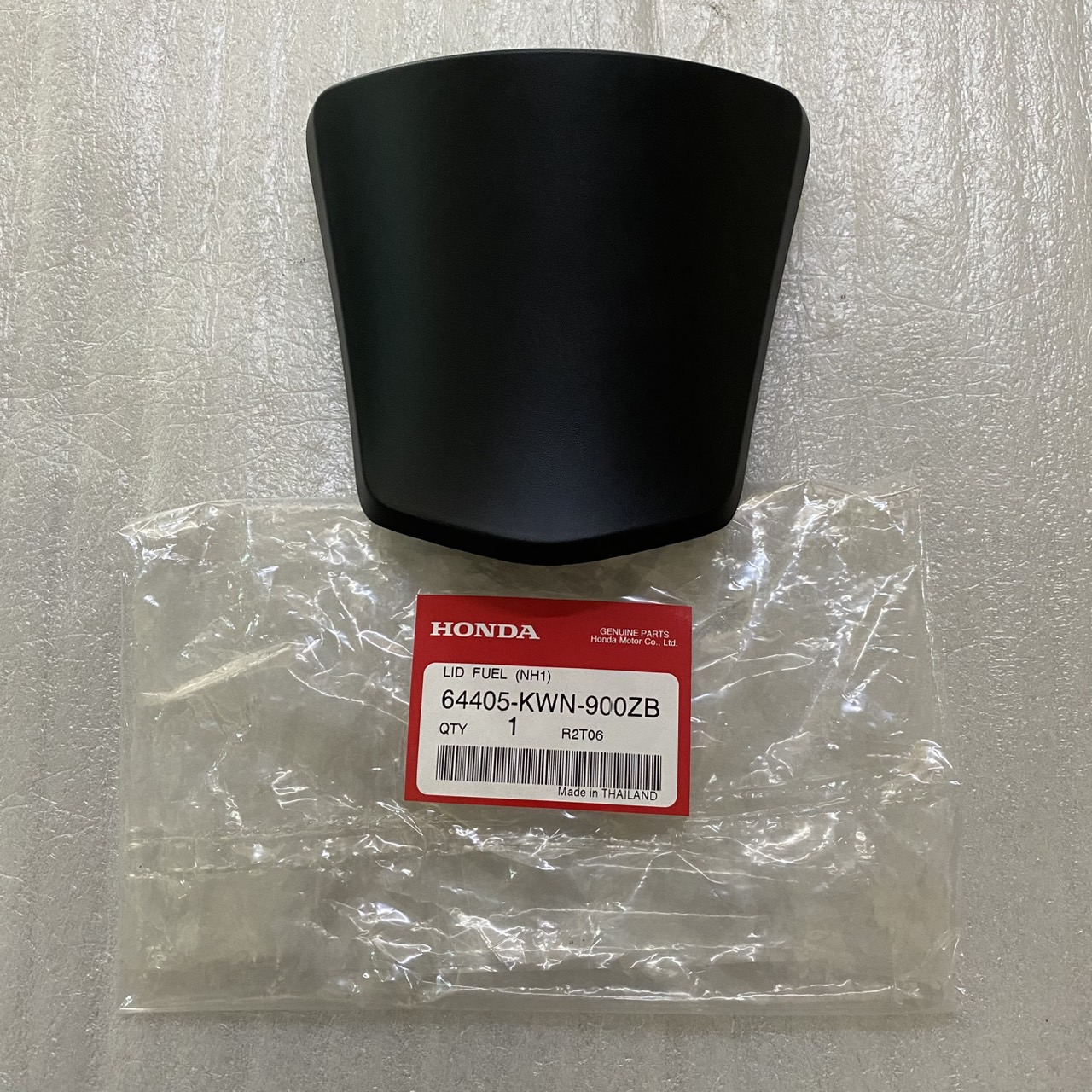 64405-KWN-900ZB ฝาปิดช่องเติมน้ำมันเชื้อเพลิง PCX125 2009 อะไหล่แท้ HONDA