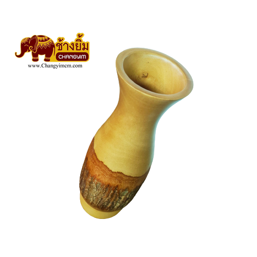 แจกันไม้มะม่วง ( A127 ) สูง14นิ้ว