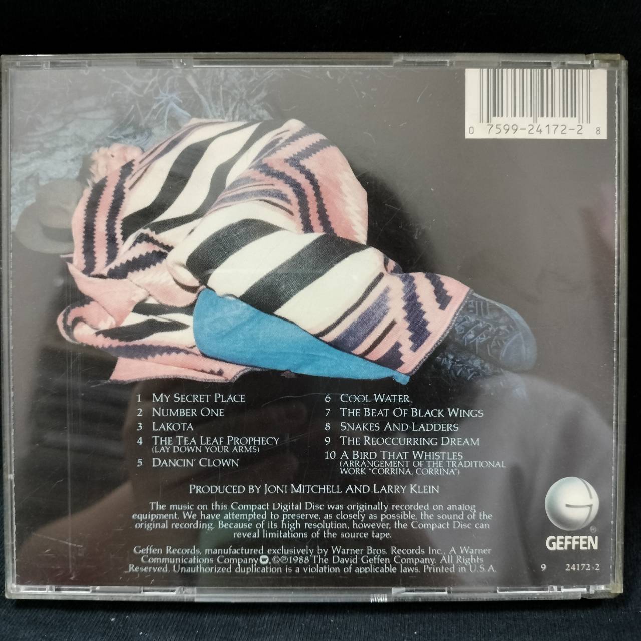 Joni Mitchell – Chalk Mark In A Rain Storm / USA / แผ่นดี