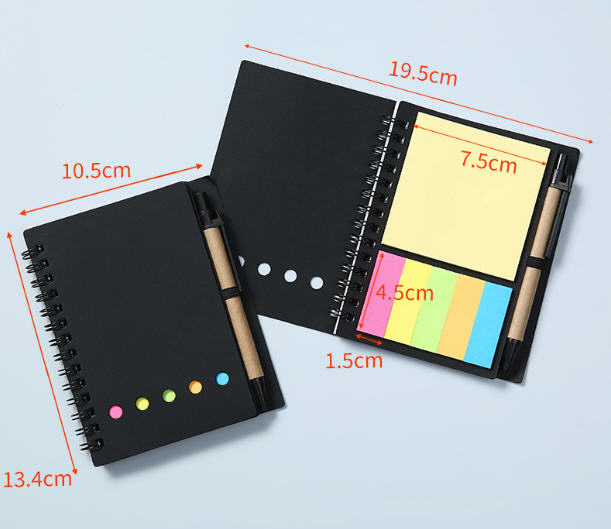 สมุดสันห่วง,กระดาษโน๊ต+ปากกา,สมุดโน๊ต,Post-it,โพสอิท