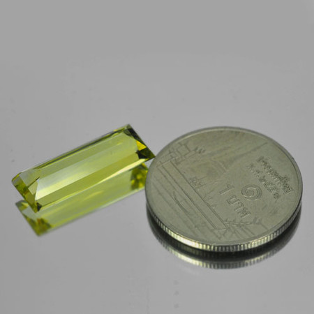ควอร์ตสีเขียวทอง (Green Gold Quartz) 4.55 กะรัต