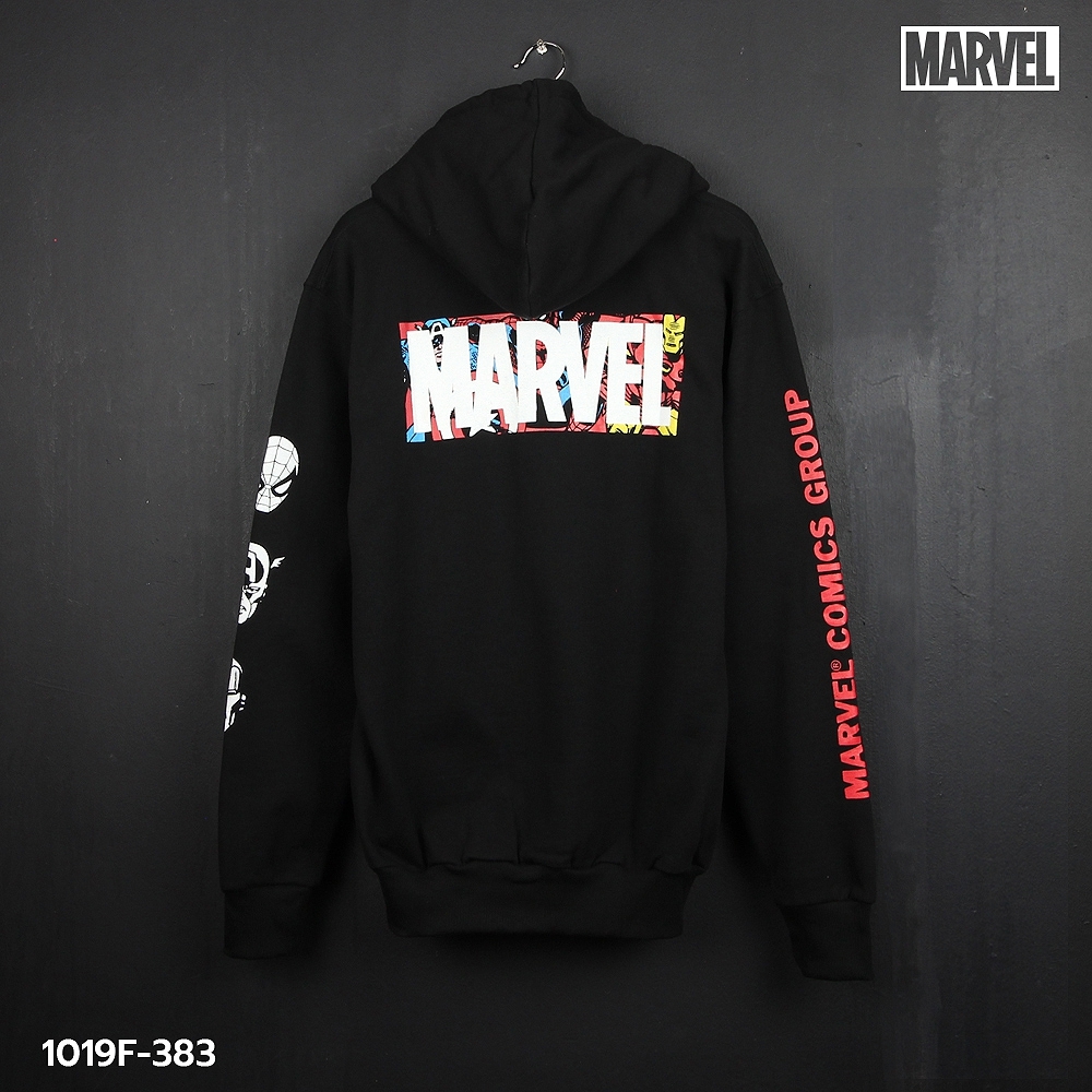 สินค้าลิขสิทธิ์แท้ 1019F-383 : Marvel Hoodie เสื้อฮูดมาเวล