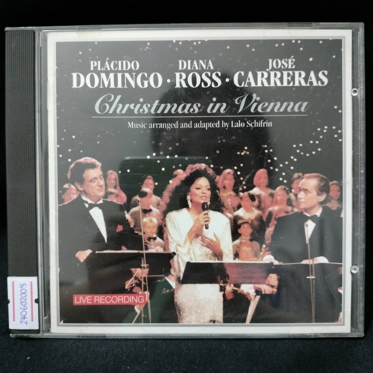 Plácido Domingo · Diana Ross · José Carreras – Christmas In Vienna / USA / แผ่นสวย