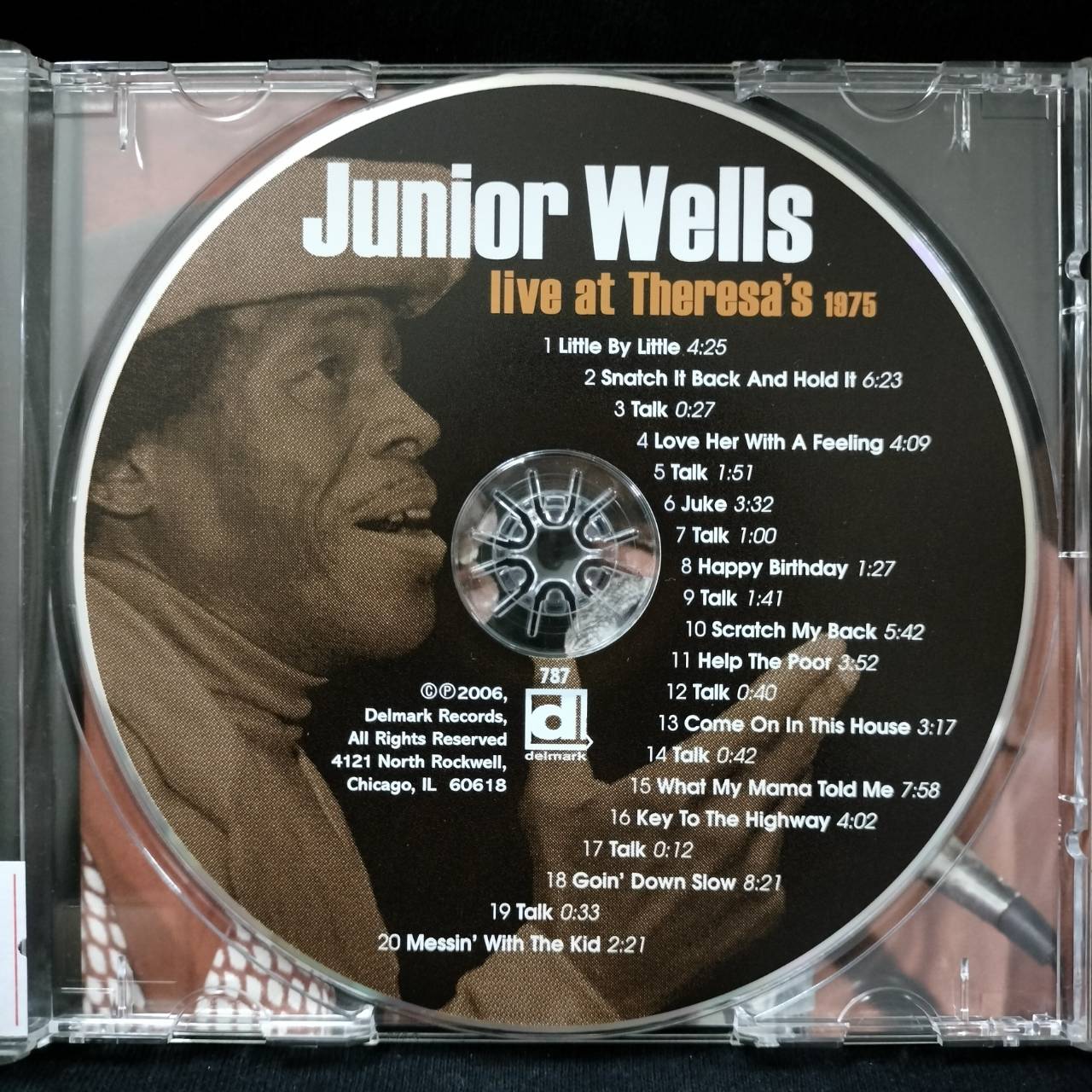 Junior Wells – Live At Theresa's 1975 / USA / แผ่นดี
