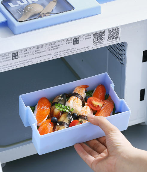 กล่องข้าว,กล่องใส่ข้าวพลาสติก,กล่องใส่ข้าวพลาสติก2ชั้น