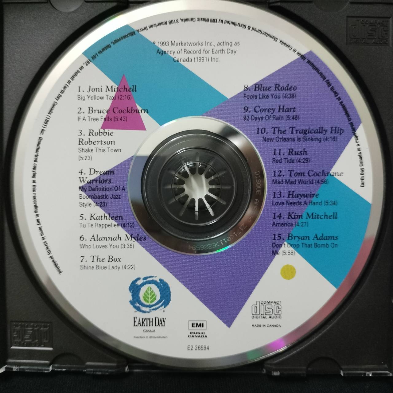 Various – The Earth Day Album / CANADA / แผ่นสภาพนางฟ้า