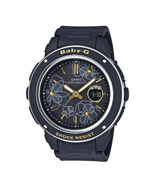 CASIO BABY-G นาฬิกาข้อมือ นาฬิกากันน้ำ นาฬิกาของแท้ ประกันศูนย์ CMG 1 ปี รุ่น BGA-150FL-1A