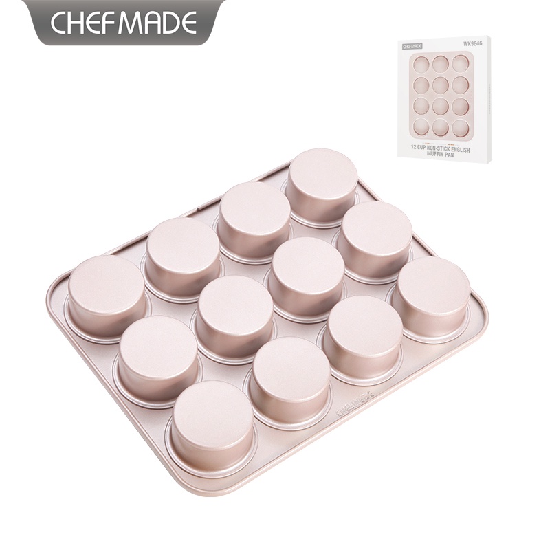 Chef Made WK 9846 12-Cup English Muffin Mold (11-8168)