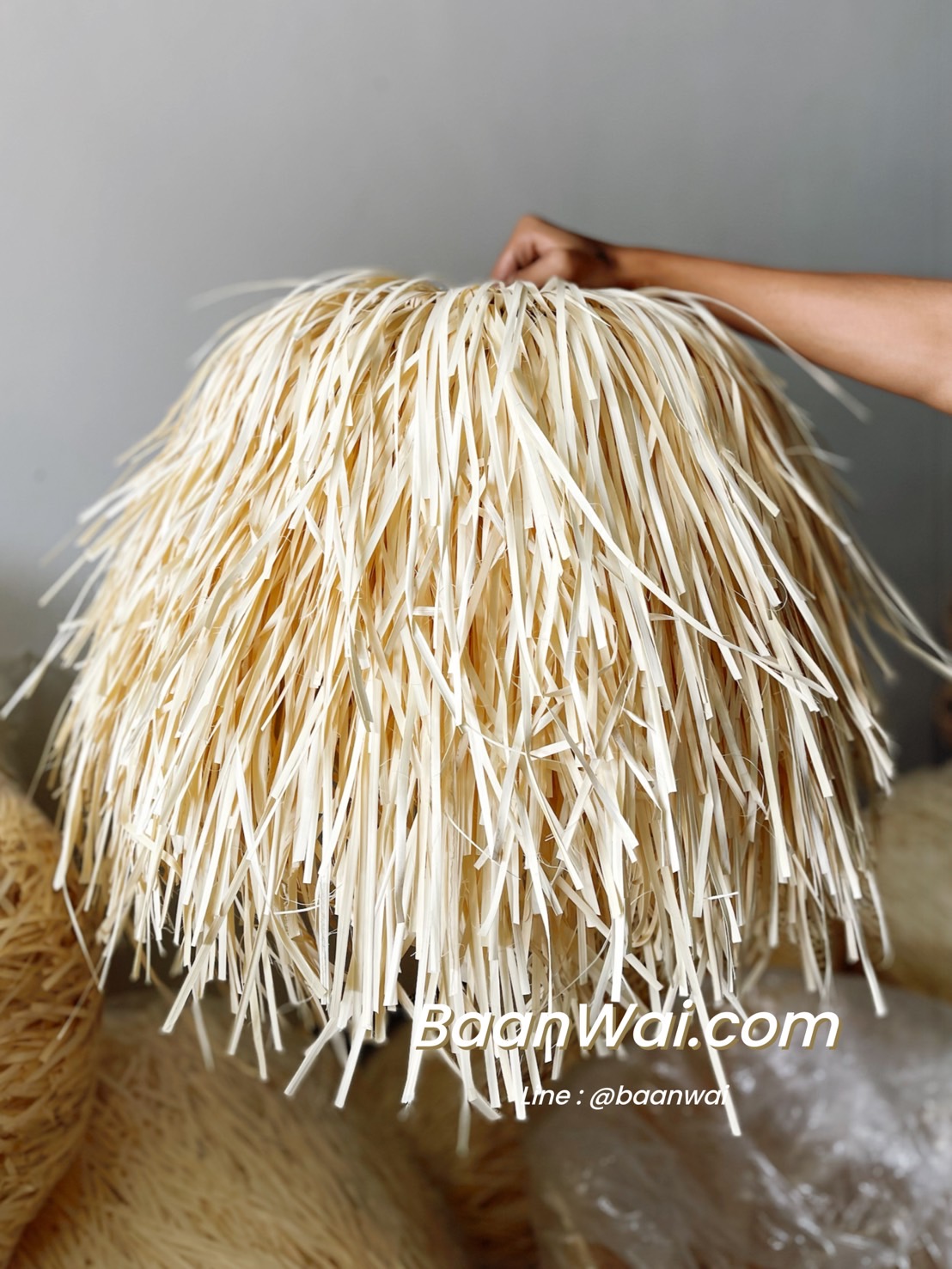 โคมไฟสาน สไตล์ฮาวาย ขนาด 50 * 40 cm