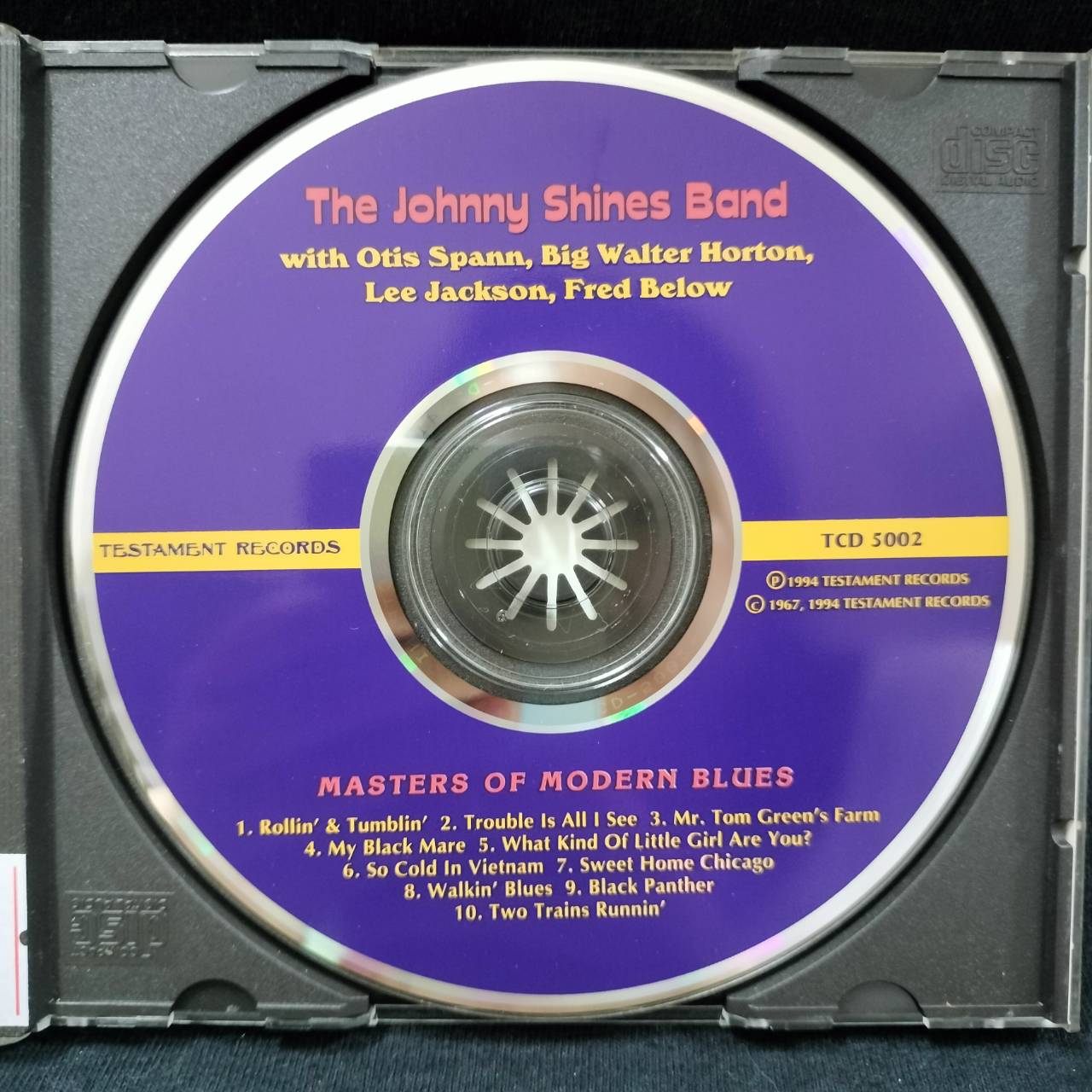 The Johnny Shines Band – Masters Of Modern Blues / USA / แผ่นสวย