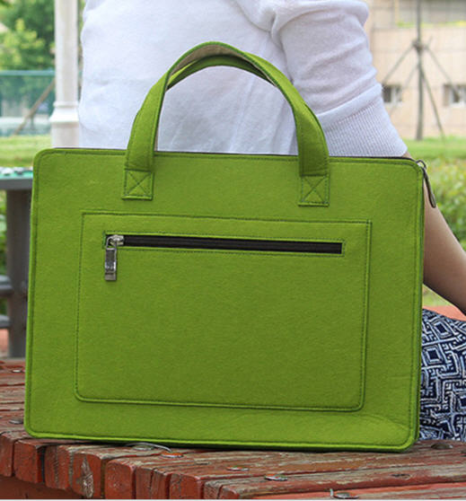 กระเป๋าคอมพิวเตอร์ผ้าสักหลาด,กระเป๋าผ้าสักหลาด