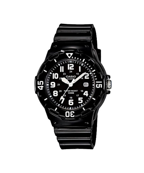CASIO นาฬิกาข้อมือ นาฬิกากันน้ำ นาฬิกาของแท้ ประกันศูนย์ CMG 1 ปี รุ่น LRW-200H-1B