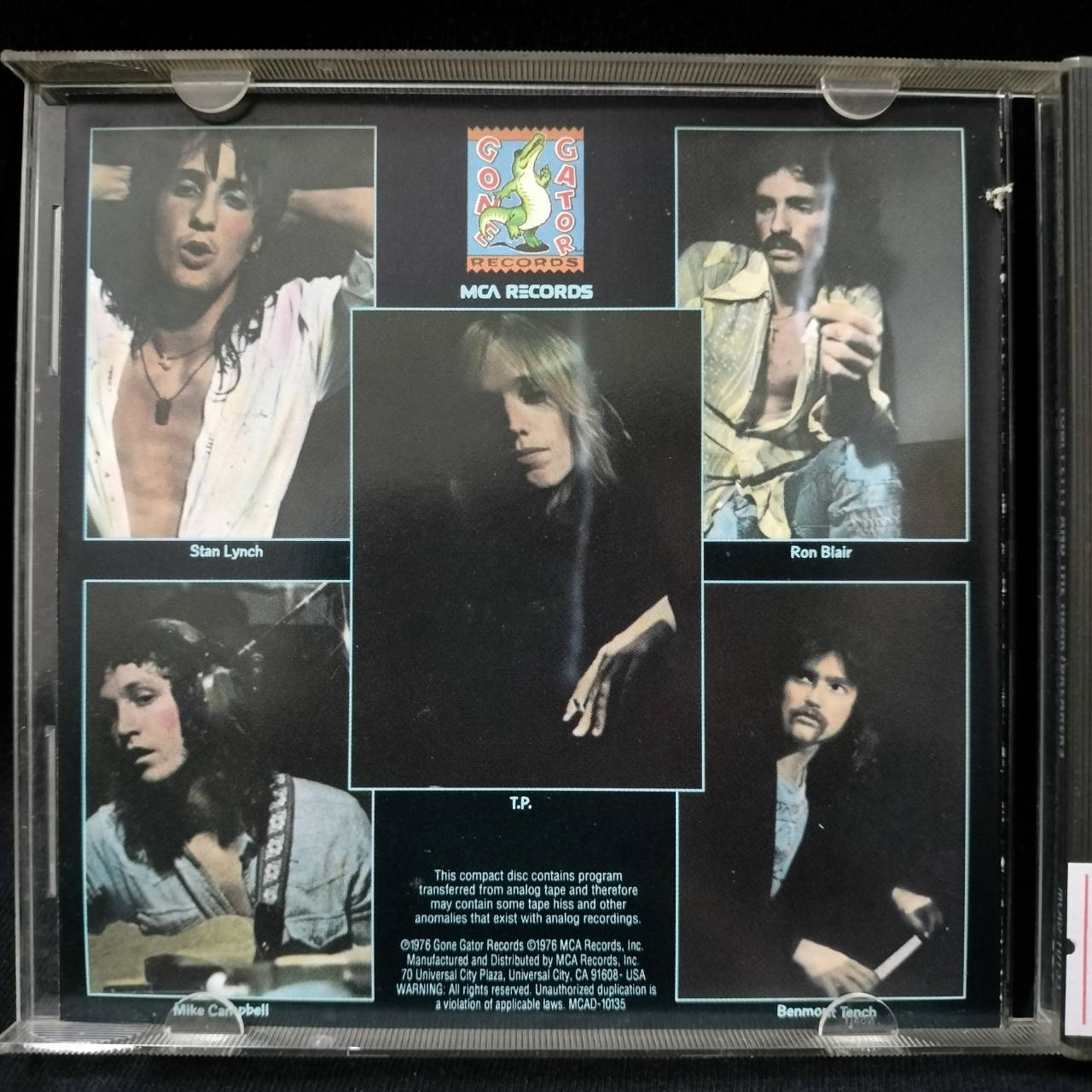 Tom Petty And The Heartbreakers – Tom Petty And The Heartbreakers / USA / ปกเจาะ / แผ่นสวย