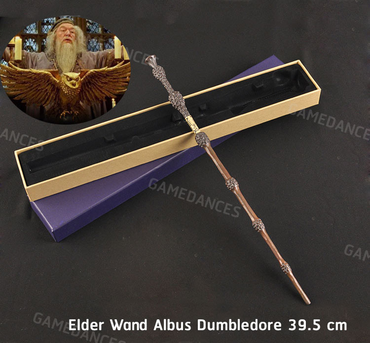 ไม้กายสิทธิ์ เอลเดอร์ (Elder Wand Wand) เเบบแกนโลหะไม่มีไฟ
