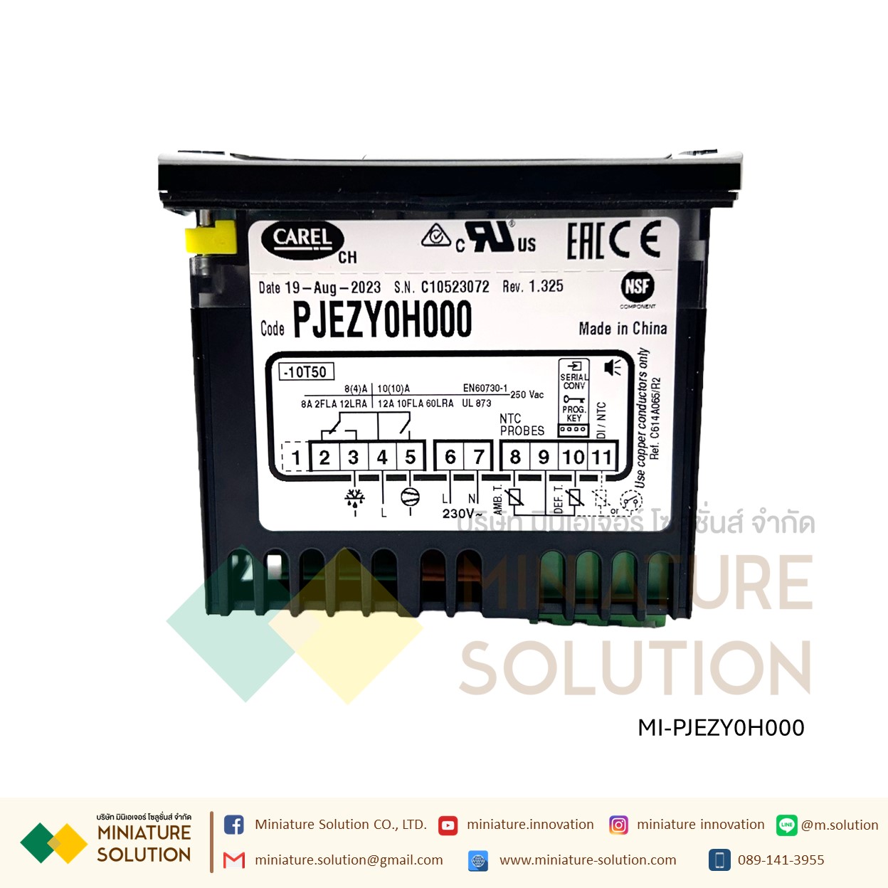 Carel PJEZC0H000 Temperature Controller EASY DIGITAL ELECTRONIC LCD CONTROLLER THERMOSTAT PJEZS0H000 PJEZY0H000