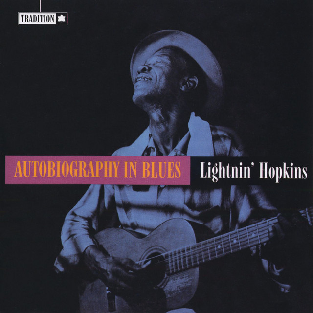 Lightnin' Hopkins – Autobiography In Blues / USA / ปกเจาะ / แผ่นสวย