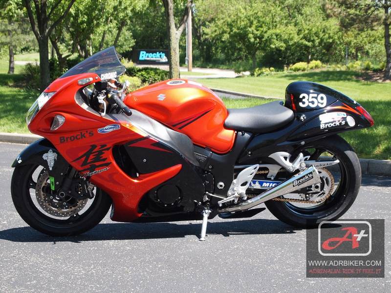 ท่อ Brock\'s Performance ท่อแนวๆ สไตล์ American ขาโหดสำหรับ Hayabusa 08 ขึ้นไป (For Exhibition only)