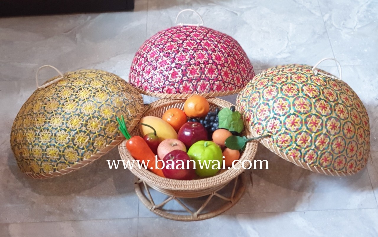 ฝาชี ลายพิกุล