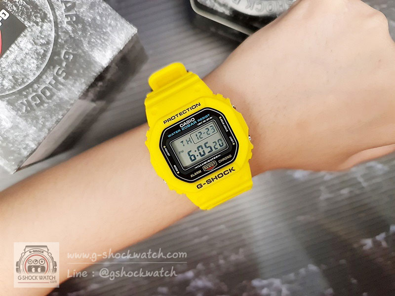 CASIO G-SHOCK นาฬิกาข้อมือ นาฬิกากันน้ำ นาฬิกาของแท้ ประกันศูนย์ CMG 1 ปี รุ่น DW-5600REC-9D