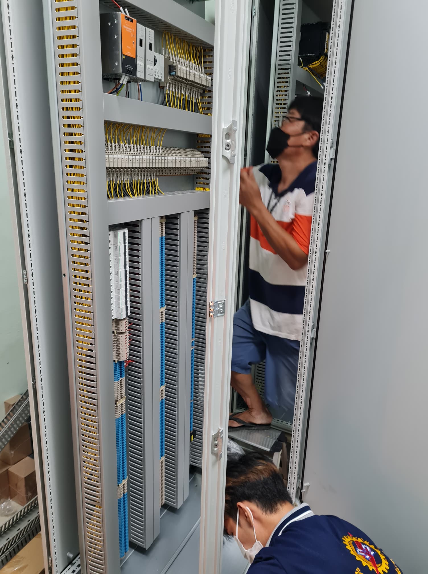 Assembly Wiring Control Box Allen-Bradley PLC