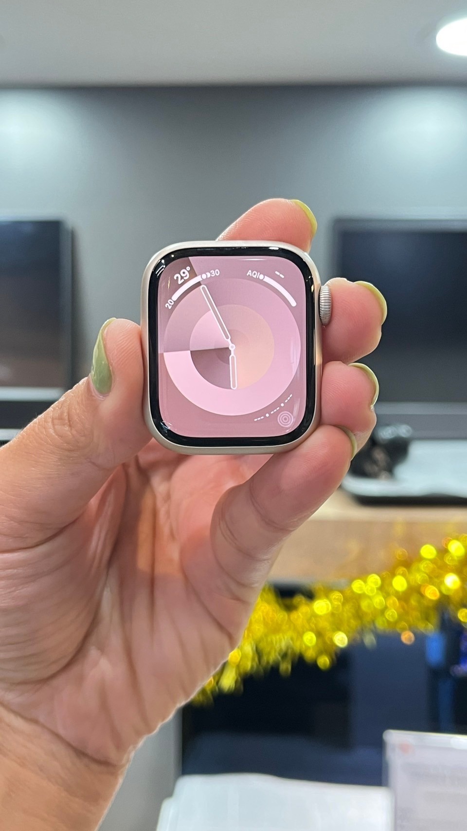 Apple Watch Series 9 GPS 41mm สีStarlight