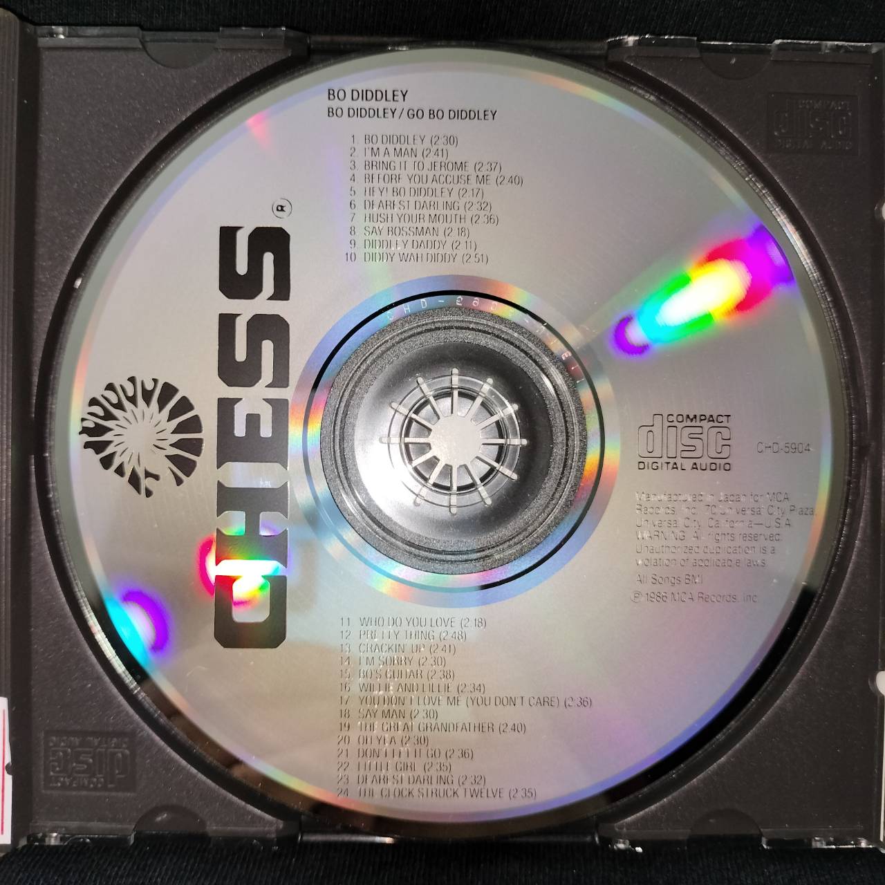 Bo Diddley – Bo Diddley / Go Bo Diddley / USA / แผ่นดี