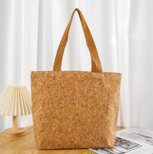 กระเป๋าผ้าไม้ก๊อก,กระเป๋าไม้ก๊อก,สกรีนโลโก้