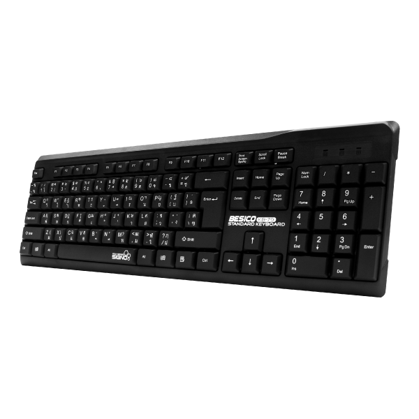 Signo standard keyboard-KB-79 (black)