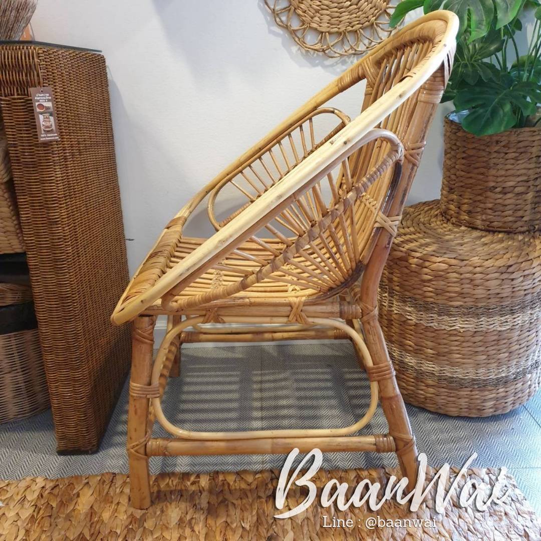 โต๊ะกลางหวายแท้