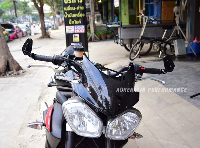 กระจกปลายแฮนด์ CRG ทรง Arrow พร้อม adaptor ราคา/คู่