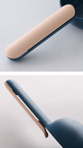 ช้อนตักข้าวสาร,ช้อนตักอาหาร,ที่ตักข้าวสาร,พร้อมที่หนีบถุง