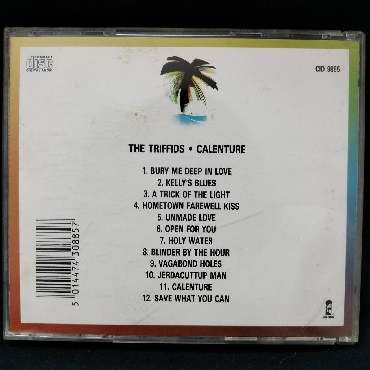 The Triffids – Calenture / ไม่ระบุ / ปกมีจุดเหลือง / แผ่นทะลุขอบ(ไม่โดนเนื้อแผ่น) / แผ่นดี