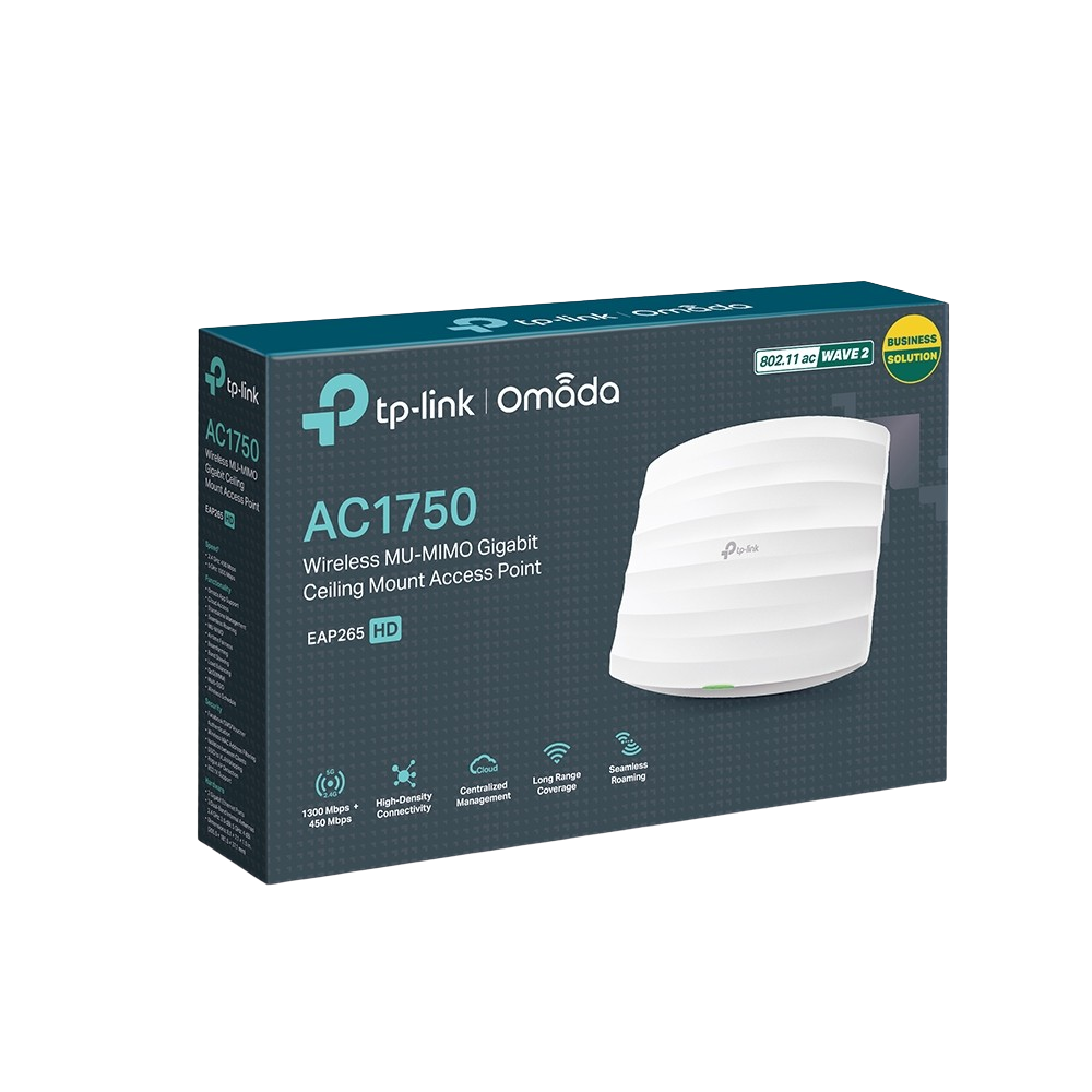 TP-LINK EAP265HD Wireless AC1750 Gigabit Access Point