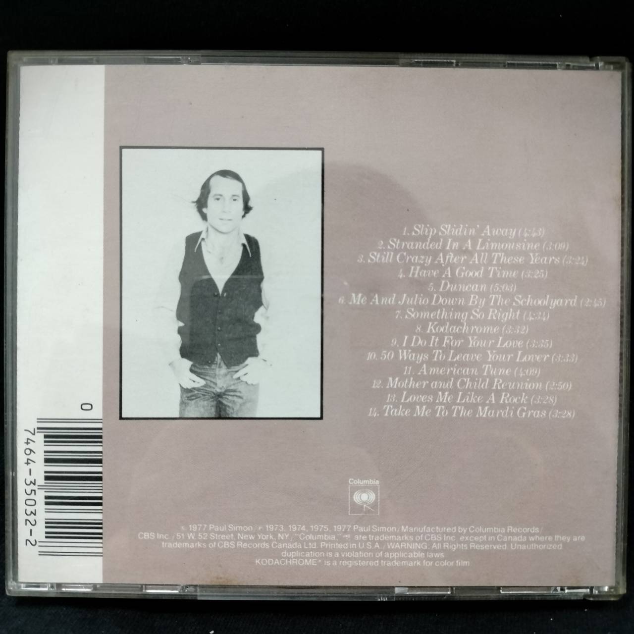 Paul Simon – Paul Simon Greatest Hits, Etc. / USA / ปกในมีจุดเหลือง / มีรอยบ้าง