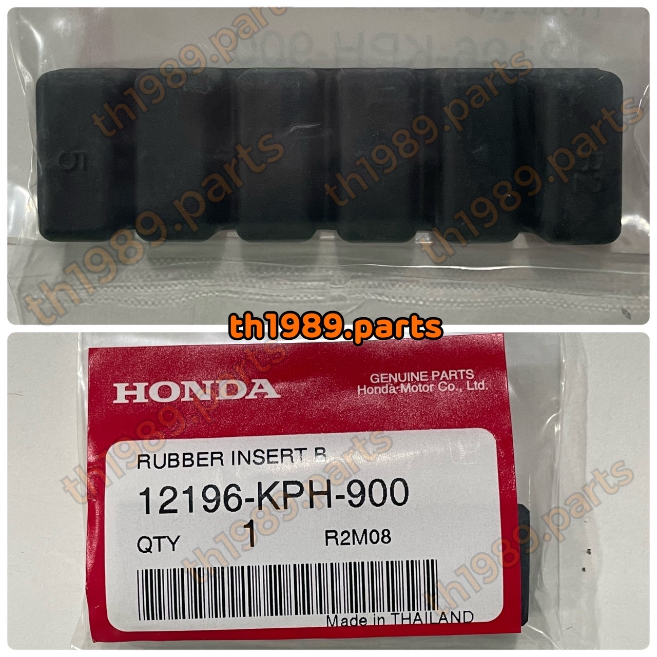 12196-KPH-900 ยางครีบเสื้อสูบB WAVE125i 2004-2005 , WAVE125 R,S,X , DREAM125 อะไหล่แท้ HONDA