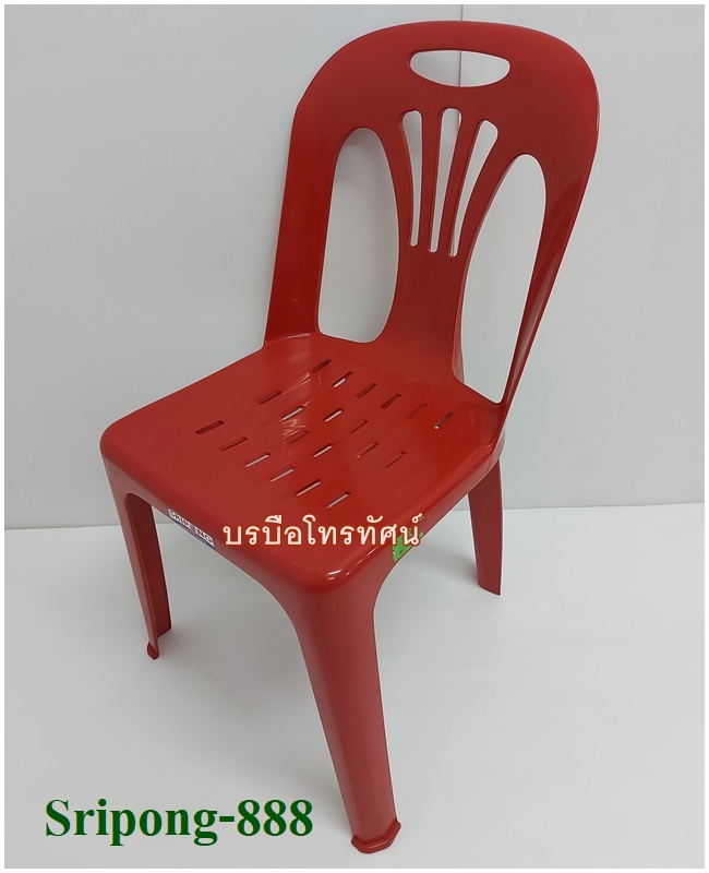 เก้าอี้ไม้ขาเหล็กคู่ เก้าอี้พนักพิงหลัง ราคาถูก เกรดA #เก้าอี้พลาสติก